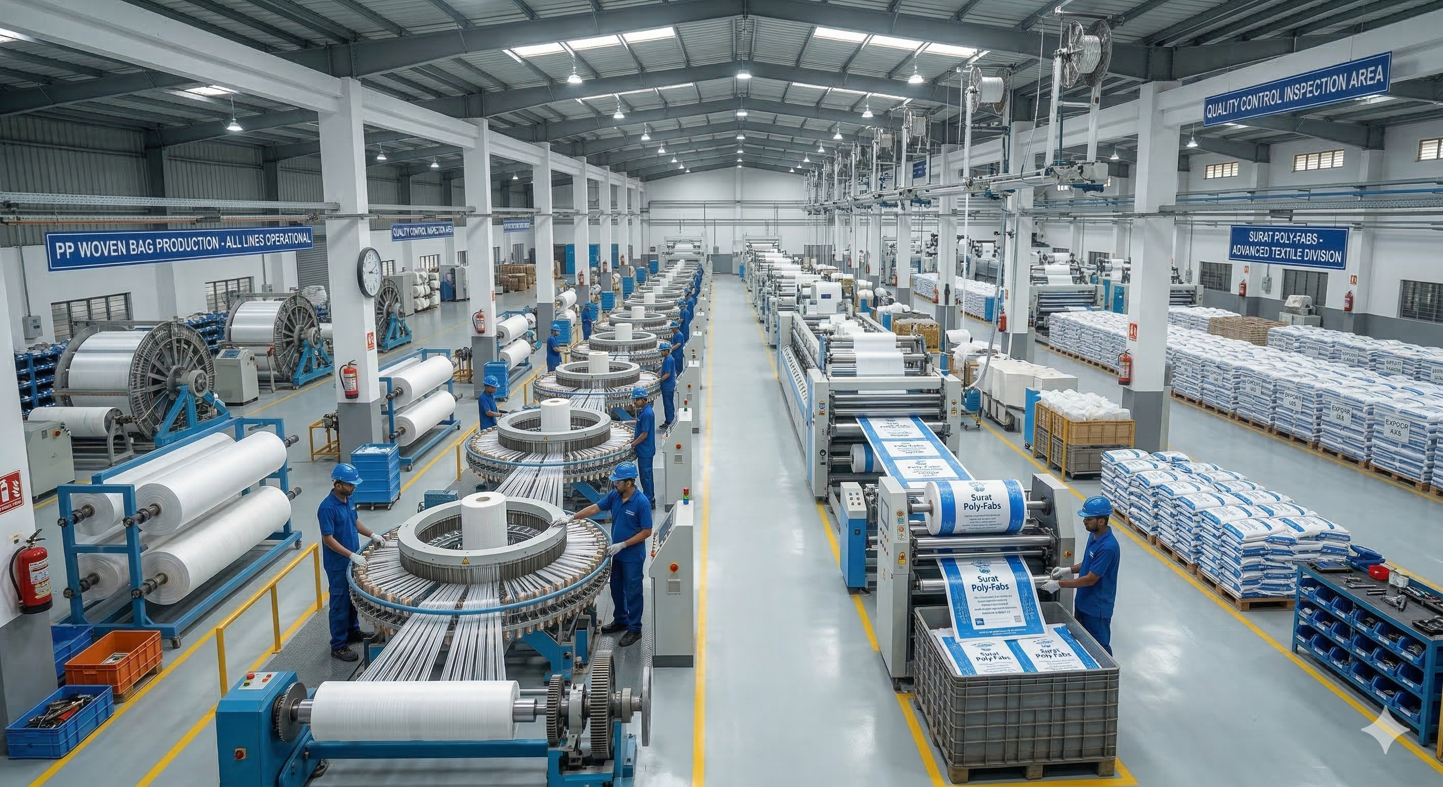 PP Woven Bags Manufacturing Factory