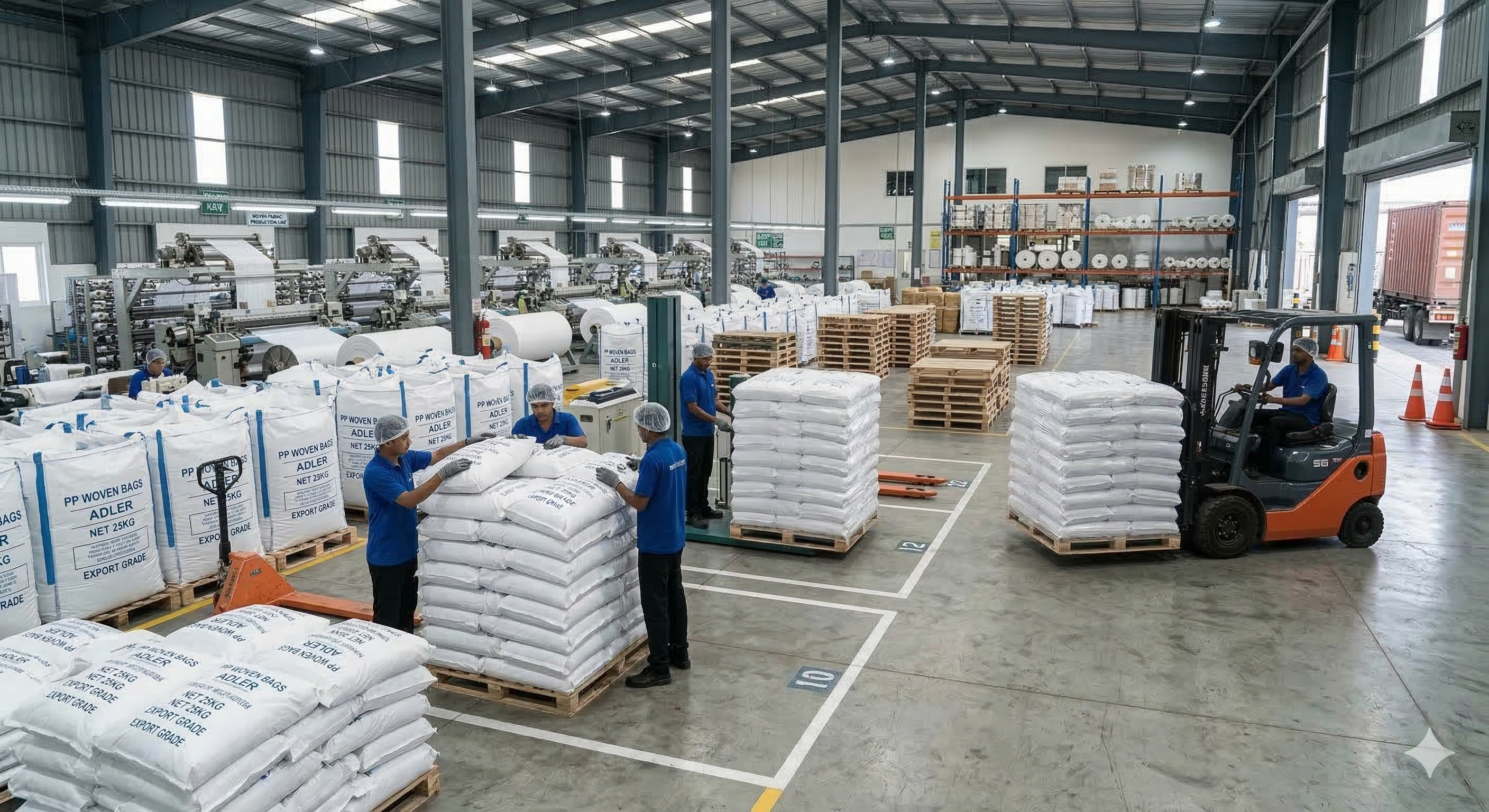 PP Woven Bags Manufacturing Factory