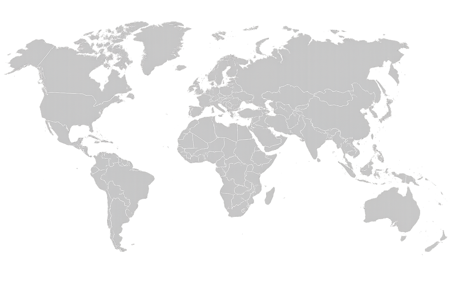 Global export countries map of AS Exports